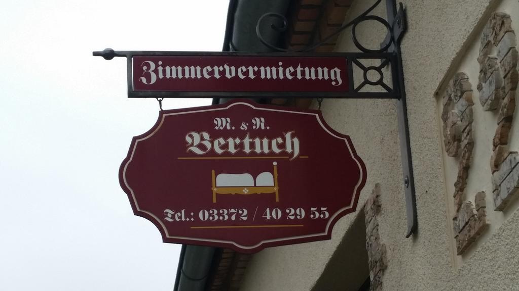 Zimmervermietung M&R Bertuch Juterbog Ngoại thất bức ảnh